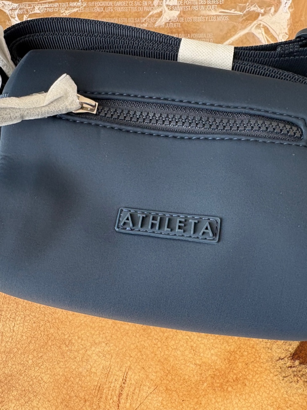 Athleta Navy Diem Crossbody Bag